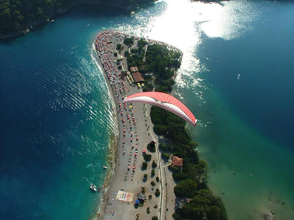 Paragliding in Fethiye from Marmaris